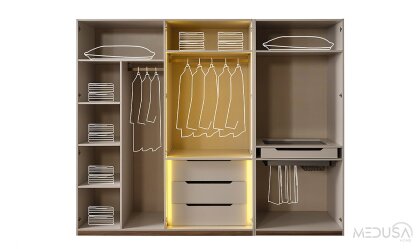 Medusa Home Mobilya - Mia Gardırop