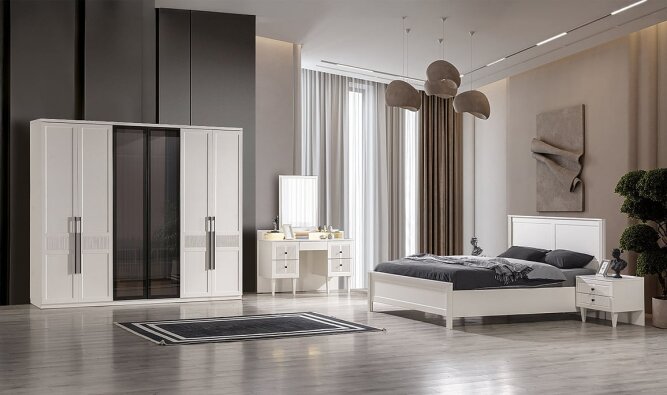 Medusa Home Mobilya - Mila Yatak Odası - Modern Yatak Odası
