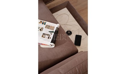 Medusa Home Mobilya - Milan Dinlenmeli Üçlü Koltuk Kahve