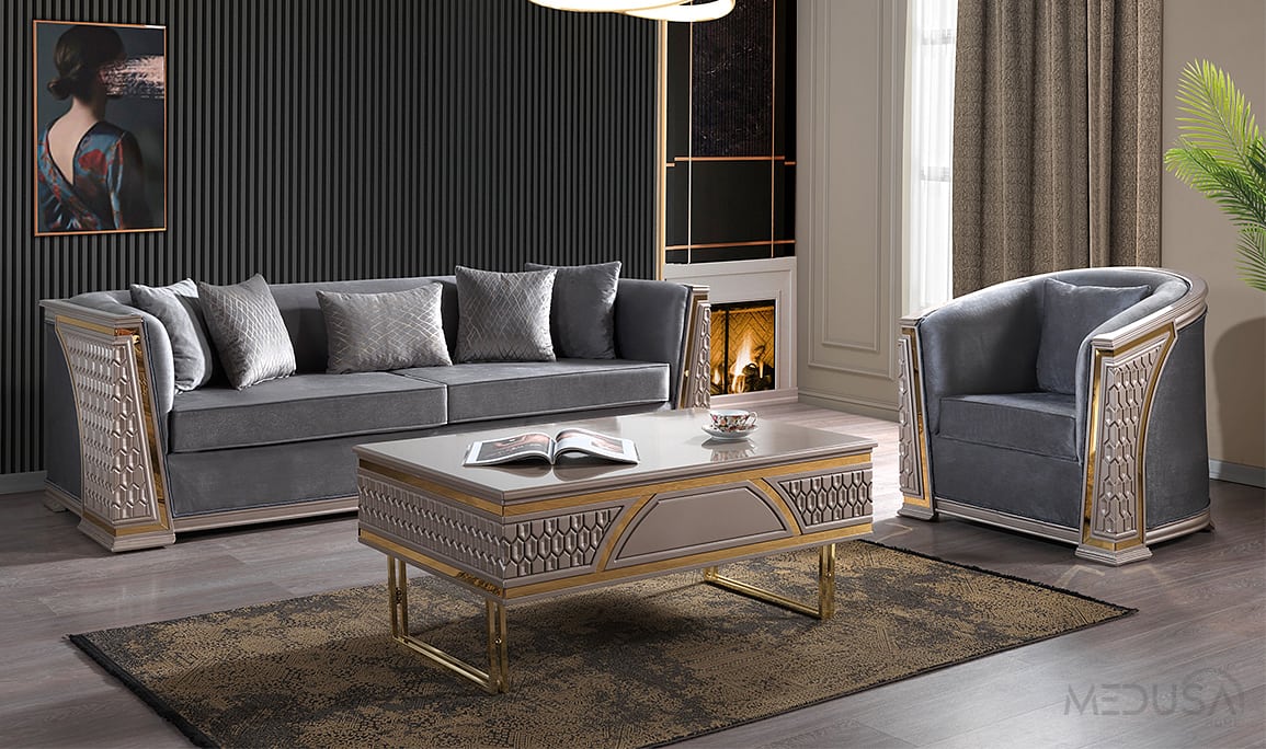 Medusa Home Mobilya - Milan Luxury Koltuk Takımı