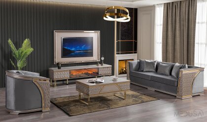 Medusa Home Mobilya - Milan Luxury Yemek Odası