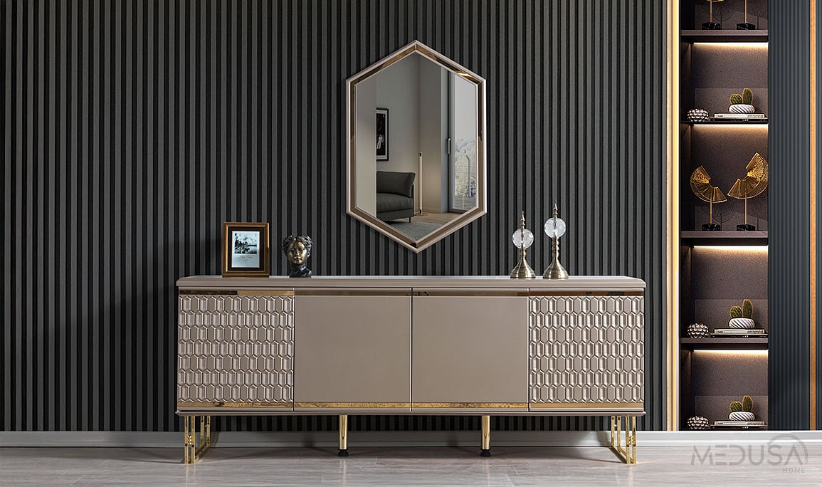 Medusa Home Mobilya - Milan Luxury Yemek Odası