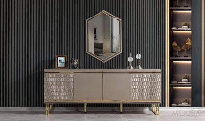 Medusa Home Mobilya - Milan Luxury Yemek Odası