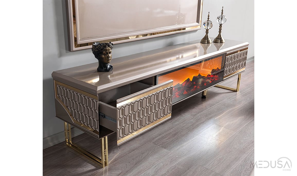 Medusa Home Mobilya - Milan Luxury Yemek Odası