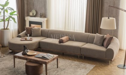 Medusa Home Mobilya - Milan Round Köşe Takımı