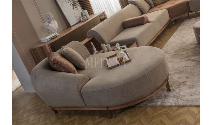 Medusa Home Mobilya - Milan Round Köşe Takımı