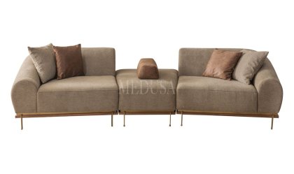 Medusa Home Mobilya - Milan Round Köşe Takımı