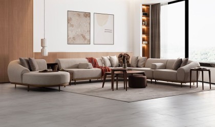 Medusa Home Mobilya - Milan Round New Köşe Takımı