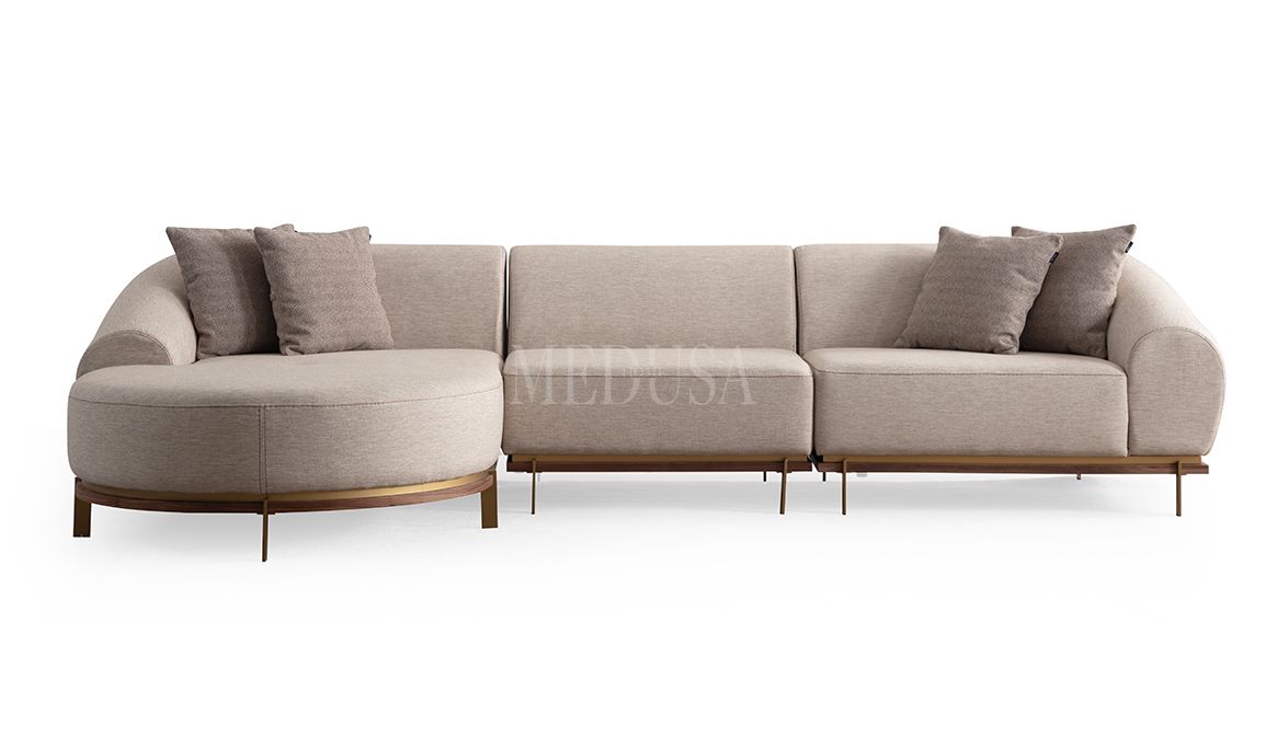 Medusa Home Mobilya - Milan Round New Köşe Takımı