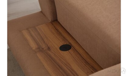 Medusa Home Mobilya - Milan Sun Dinlenmeli Üçlü Koltuk