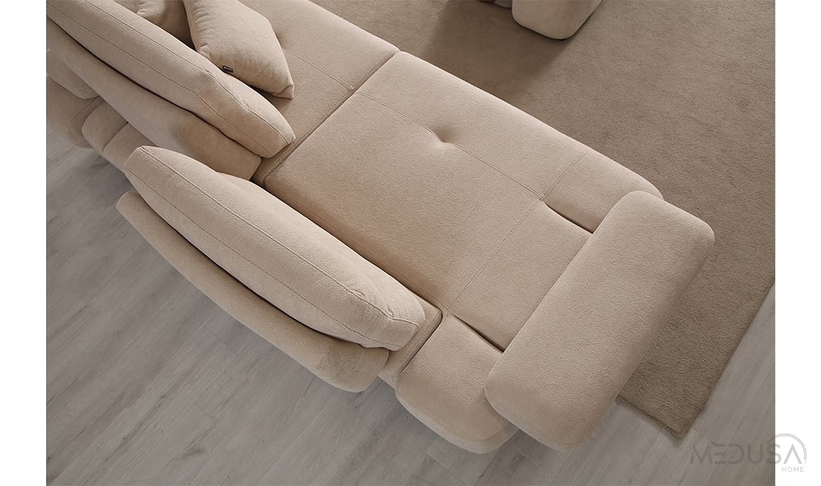 Medusa Home Mobilya - Milan Sun Üçlü Koltuk
