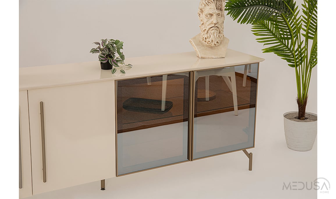 Medusa Home Mobilya - Milano Eskitme Yemek Odası