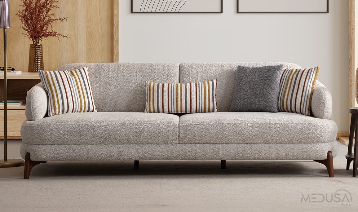 Medusa Home Mobilya - Milano Üçlü Koltuk