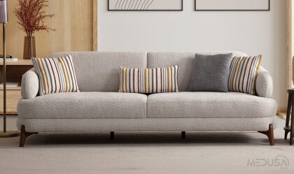 Medusa Home - Milano Üçlü Koltuk