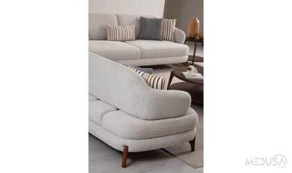 Medusa Home Mobilya - Milano Üçlü Koltuk
