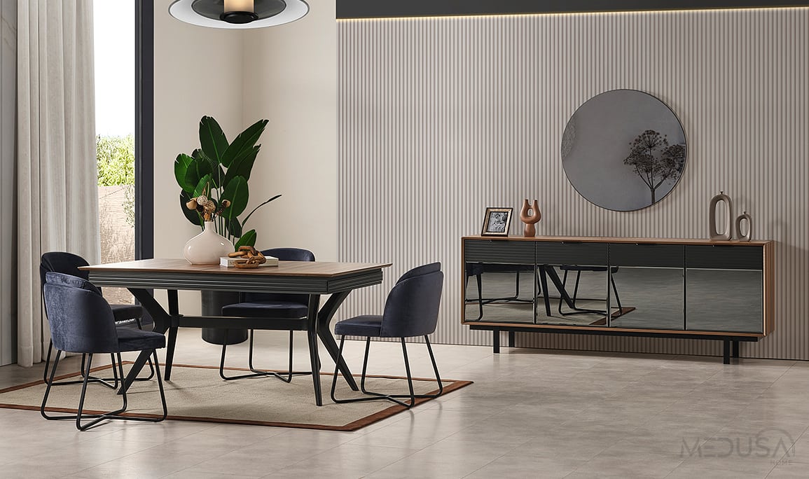 Medusa Home Mobilya - Milary Yemek Odası