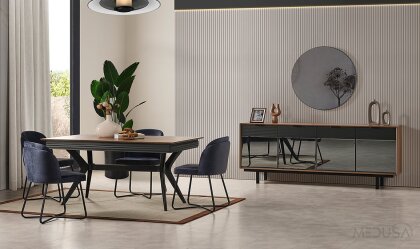 Medusa Home Mobilya - Milary Yemek Odası