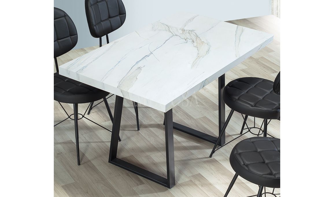 Medusa Home Mobilya - Milas Beyaz Mutfak Masası