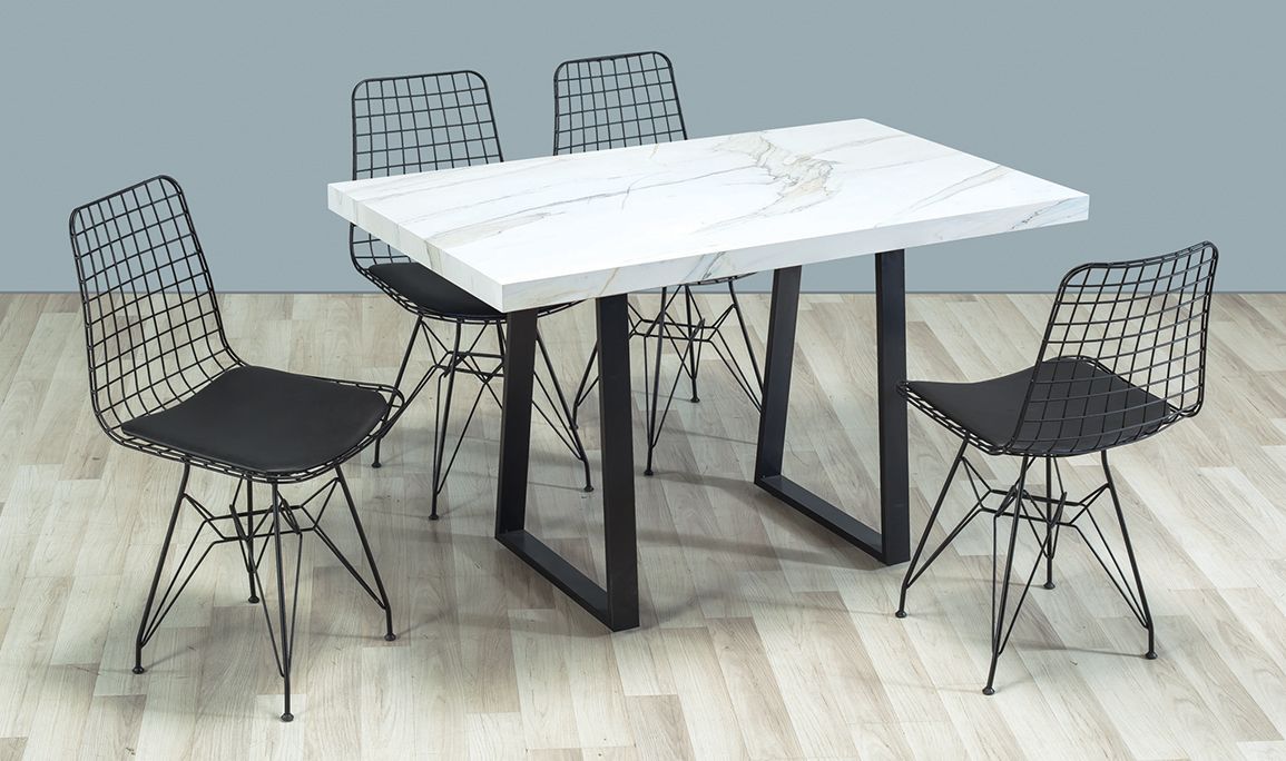 Medusa Home Mobilya - Milas Beyaz Mutfak Masası