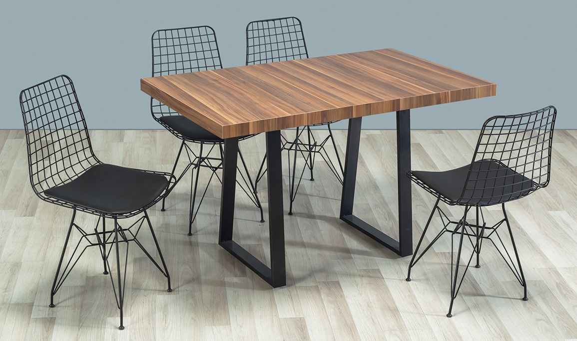 Medusa Home Mobilya - Milas Ceviz Mutfak Masası