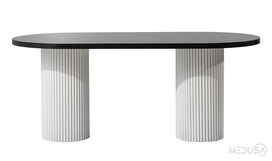 Medusa Home Mobilya - Milas Yemek Masası Siyah