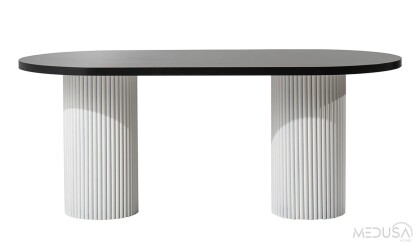 Medusa Home Mobilya - Milas Yemek Masası Siyah