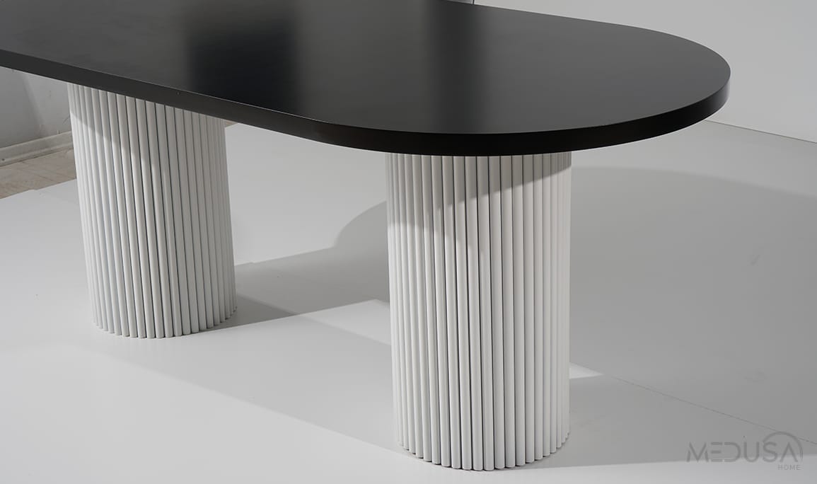 Medusa Home Mobilya - Milas Yemek Masası Siyah