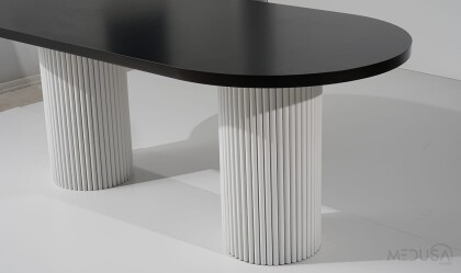 Medusa Home Mobilya - Milas Yemek Masası Siyah