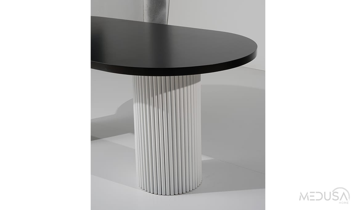 Medusa Home Mobilya - Milas Yemek Masası Siyah