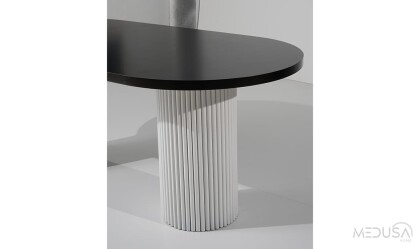 Medusa Home Mobilya - Milas Yemek Masası Siyah