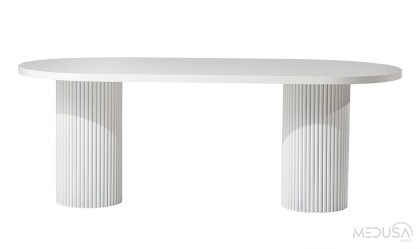 Medusa Home Mobilya - Milas Yemek Masası Beyaz
