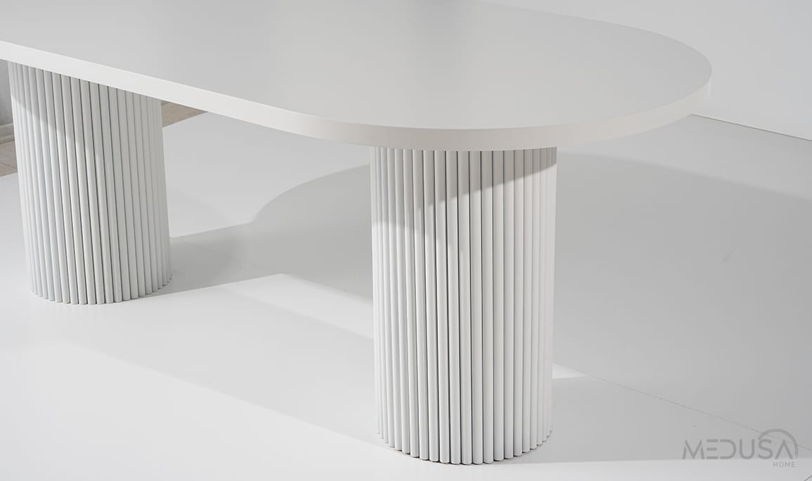 Medusa Home Mobilya - Milas Yemek Masası Beyaz