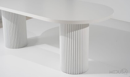 Medusa Home Mobilya - Milas Yemek Masası Beyaz