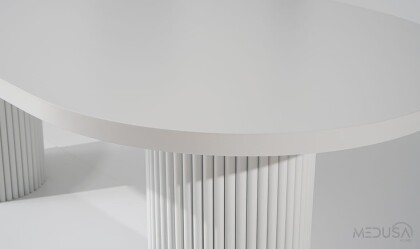 Medusa Home Mobilya - Milas Yemek Masası Beyaz