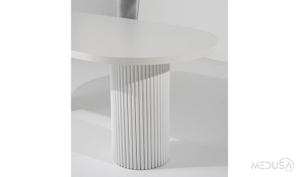 Medusa Home Mobilya - Milas Yemek Masası Beyaz