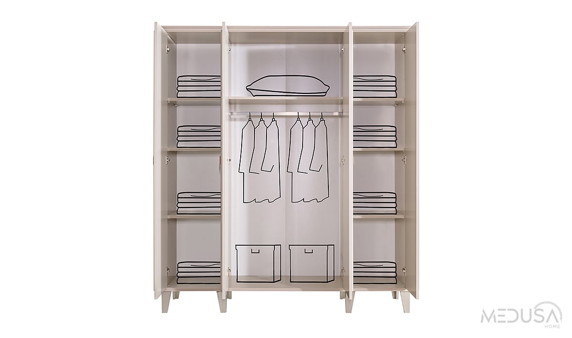 Medusa Home Mobilya - Mild Gardırop