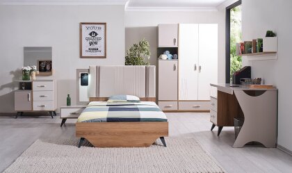 Medusa Home - Milky Genç Odası Medusa Home - Milky Genç Odası