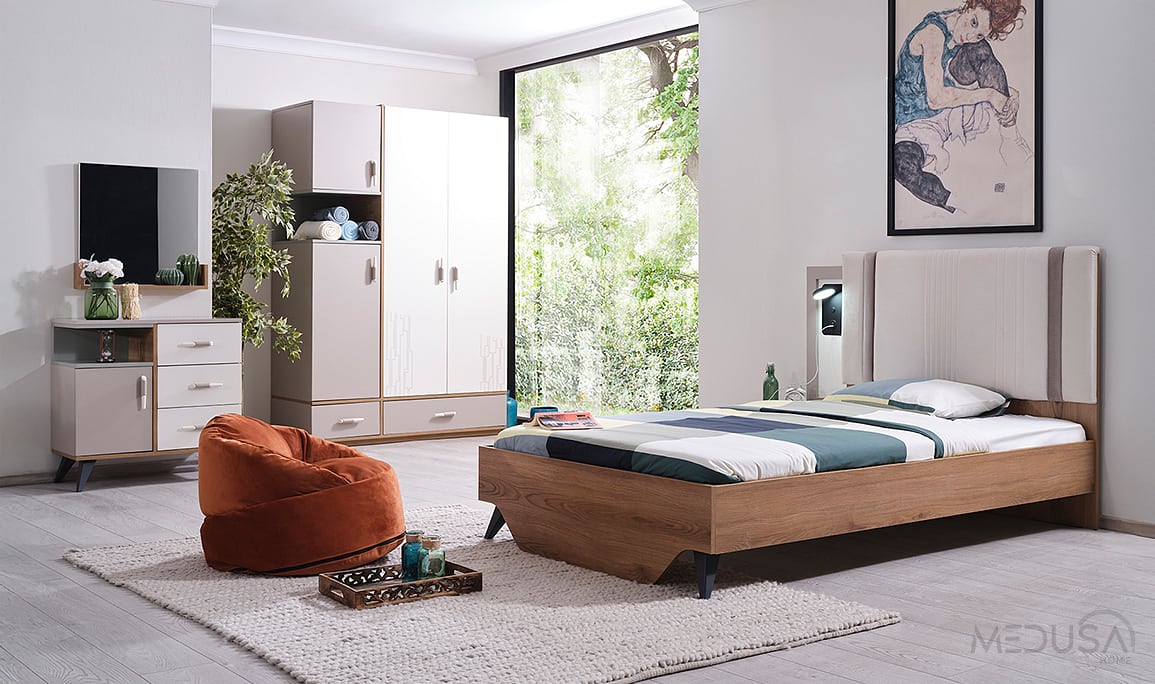 Medusa Home Mobilya - Milky Genç Odası