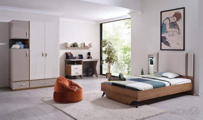 Medusa Home Mobilya - Milky Genç Odası