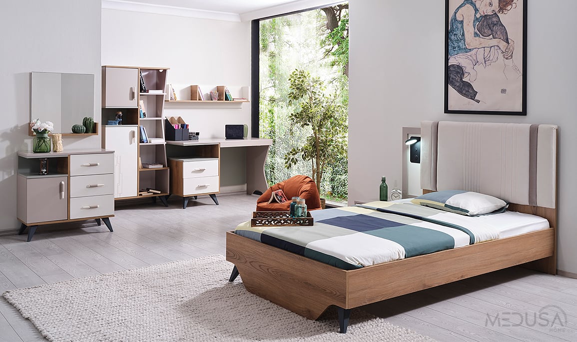 Medusa Home Mobilya - Milky Genç Odası