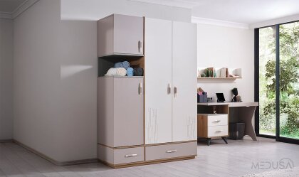 Medusa Home Mobilya - Milky Genç Odası
