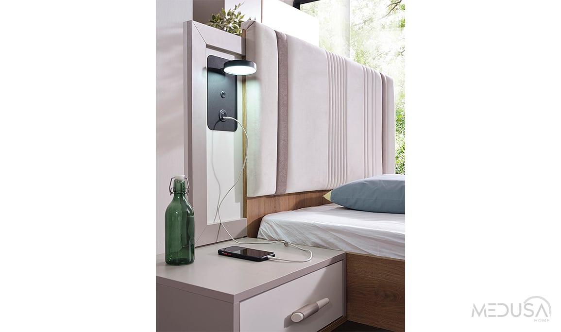 Medusa Home Mobilya - Milky Karyola