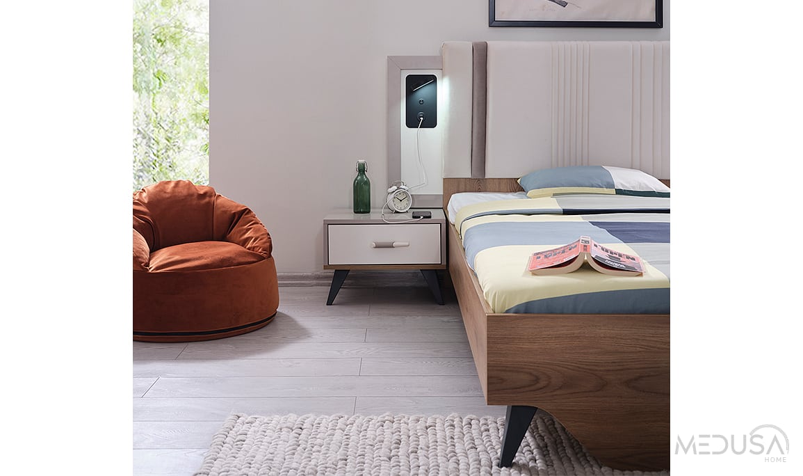 Medusa Home Mobilya - Milky Karyola