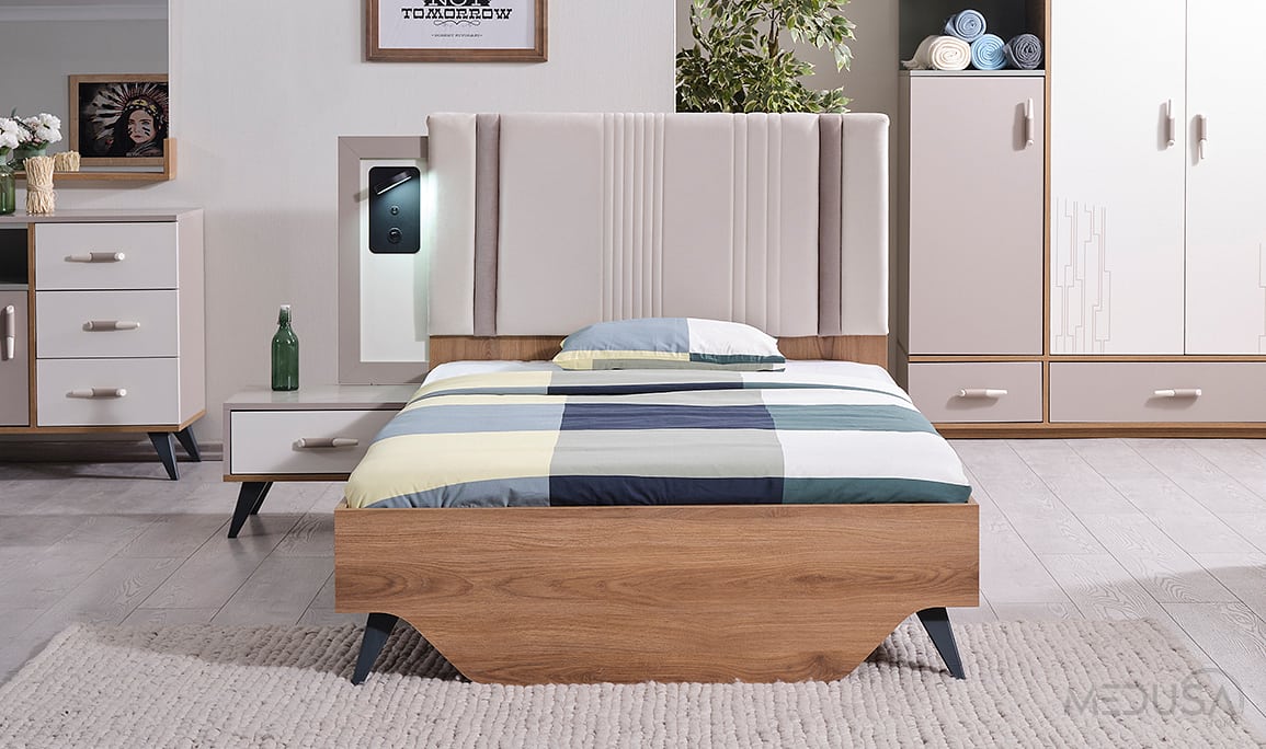 Medusa Home Mobilya - Milky Komodin