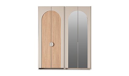 Medusa Home - Milos 4 Kapaklı Gardırop