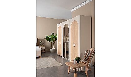Medusa Home Mobilya - Milos 6 Kapaklı Gardırop