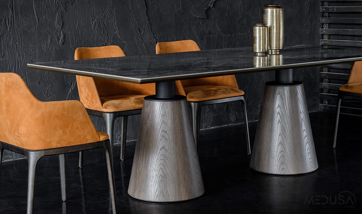 Medusa Home Mobilya - Milton Seramik Yemek Masası