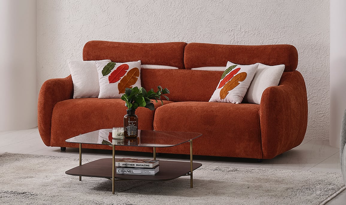 Medusa Home Mobilya - Mimoza Motorlu Üçlü Koltuk