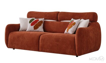 Medusa Home Mobilya - Mimoza Motorlu Üçlü Koltuk