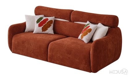 Medusa Home Mobilya - Mimoza Motorlu Üçlü Koltuk